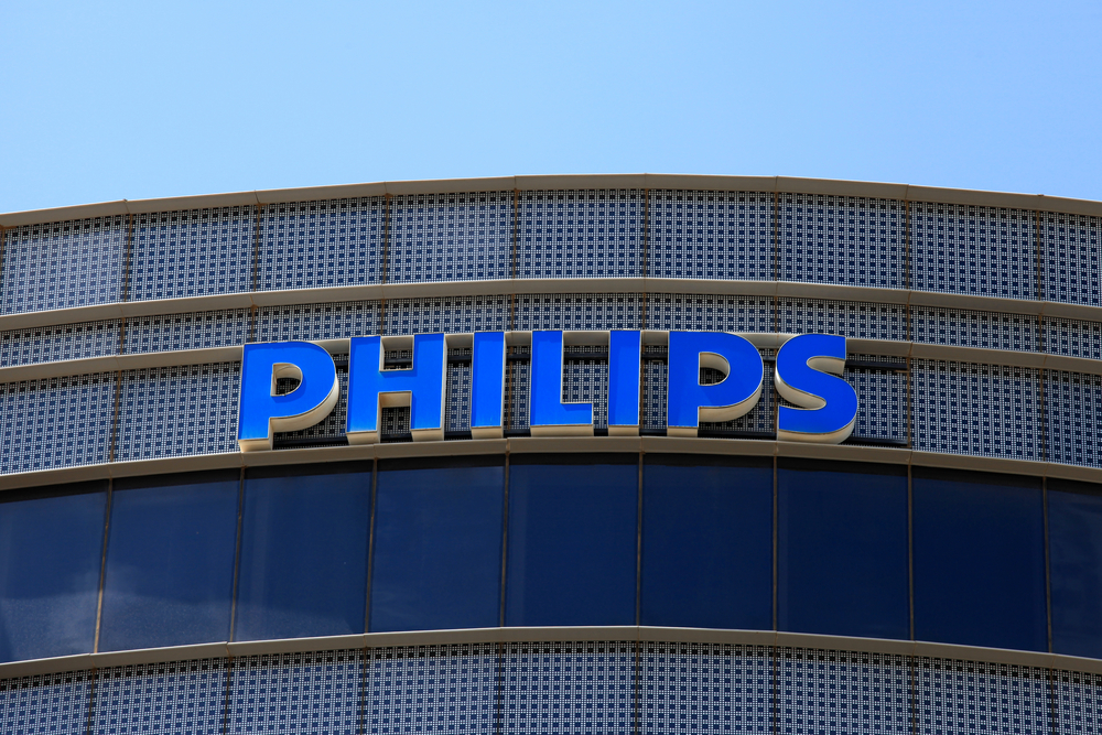 Philips hard onderuit